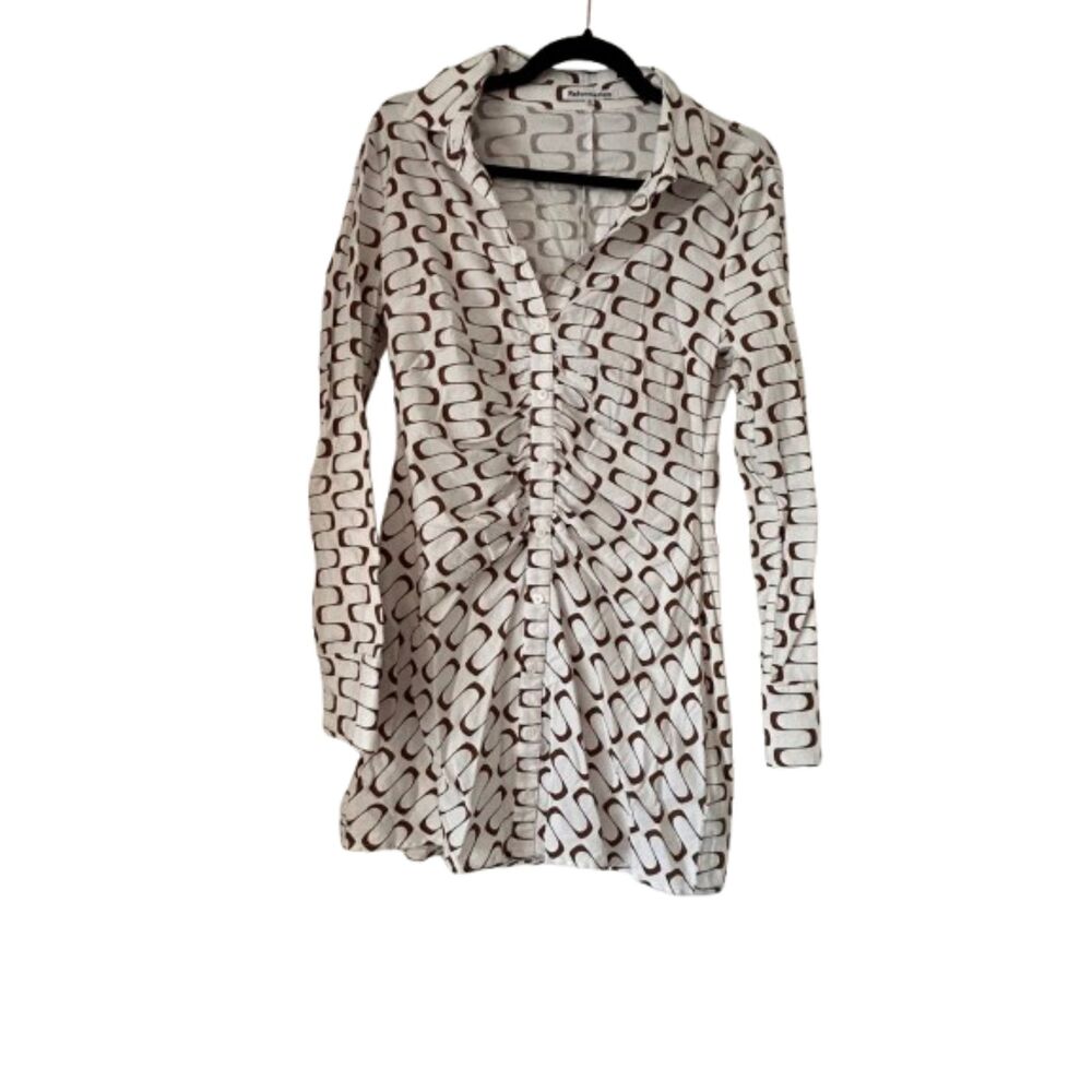 Reformation Vicki Dress in Frequency 8